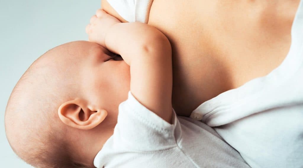 Postnatal Mom Breastfeeding
