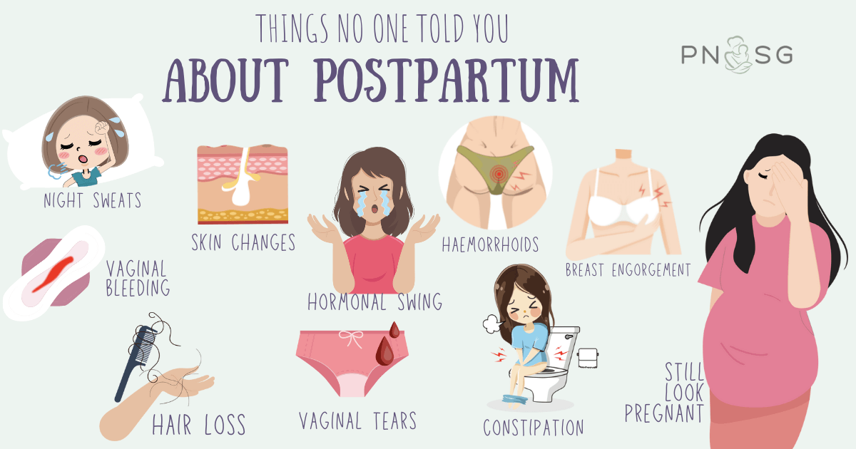 10 Things You Would Experience During Postpartum Period - Post Natal  Massage Singapore