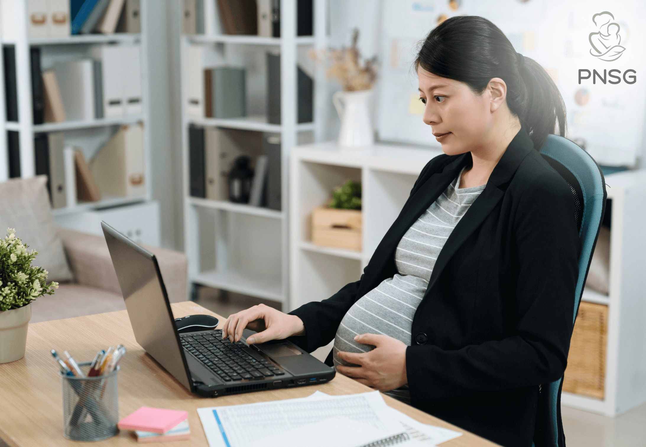 preganant working mum